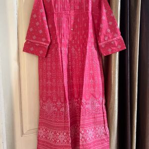 W Kurta And Palazzo Set - Large