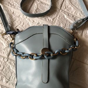 Blue Sling Bag