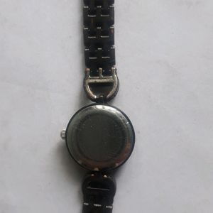 Black Colour Watch For Ladies