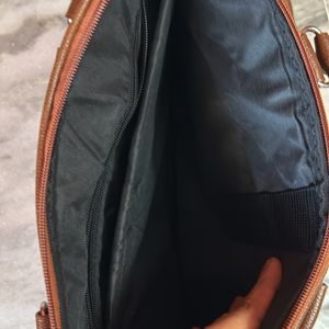 Vista laptop leather Bag