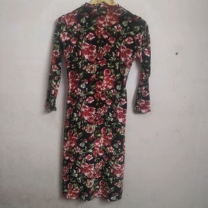 Soft Velvet Floral Kurta