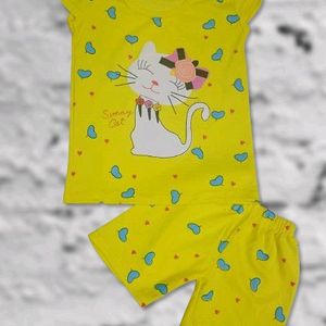 Cat Design Dress