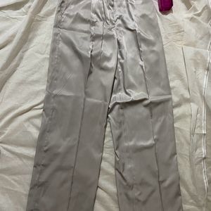 H&m Satin Wide Leg Pants