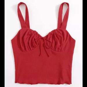 Front Tie Cami Top