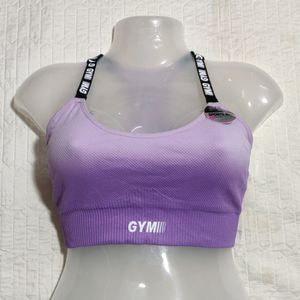 Girls Sports Bra Removable Padding Size M