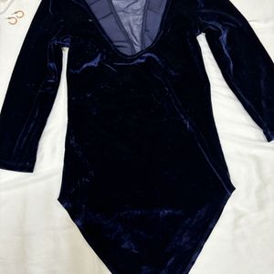 Navy Blue Bodysuit