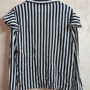 ZARA Fashion Shirt Top Stripped Premium