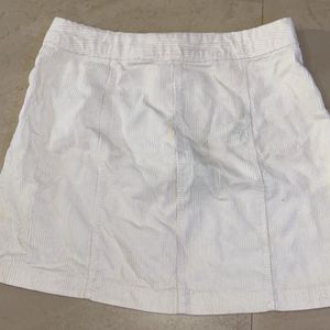 White Short  Skirt