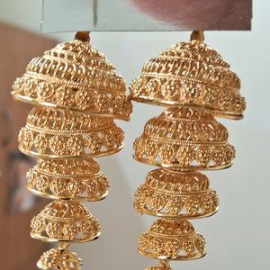 Lakshmi Pendant Necklace and Jumka
