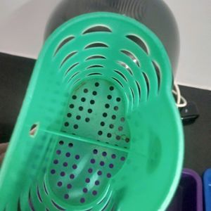 Plastic Container Box And Spoon Rack