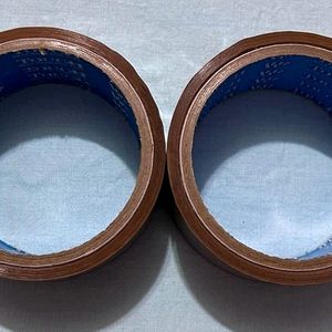 Combo Of 2 Brown Self Adhesive Tape