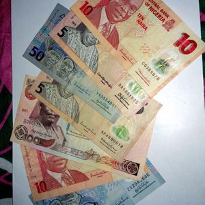 7 Nigerian Currency Assorted Sale