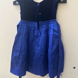 Blue Party Frock