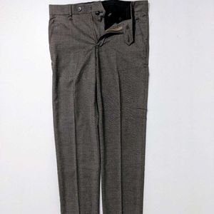 Men's Brown Formal Trousers