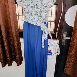 Brand NEW Blue FLORAL JUMPSUIT