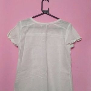 Cotton White Top