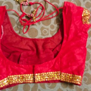 Heavy diamond work new saree & blouse...