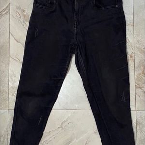 High Waist Black Skinny Jeans