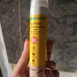 Mamaearth Rice Water Dewy Sunscreen