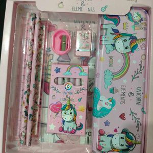 Unicorn Stationery Set Pack Of 7 Pcs