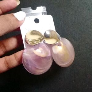 Resin Art Earrings