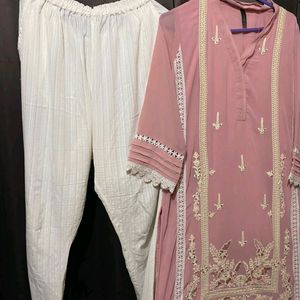 Pakistani Pink Kurta Set