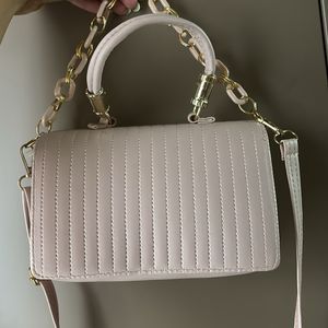 Light Peach Colour Sling Bag