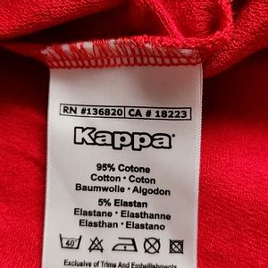 Kappa Red Tshirt