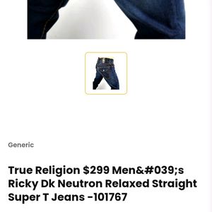 True Religion Jean's Original Brand