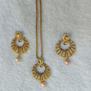 Golden Jwellery Set