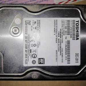 Working Toshiban 500gb Harddisk