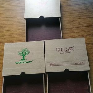 Red Wood,Wood Way And Ggape brand Ki Boxes