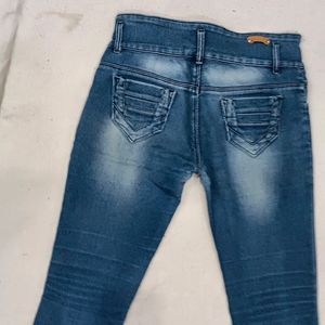 Blue Denim Jeans For Women