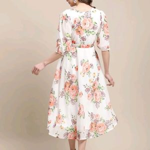 Women's Floral Dress🍁