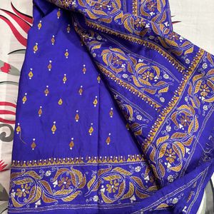 Pure Silk Kantha Saree