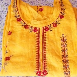 2kurti +Wedding Saree