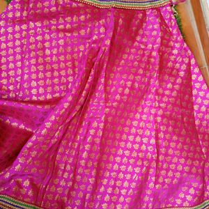 Beautiful Lhnga Choli With Heavy Dupatta