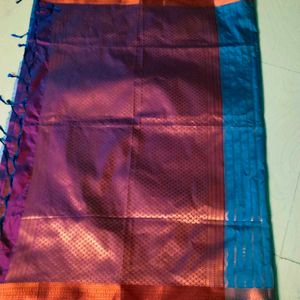 Full Shinning Banaras silk saree