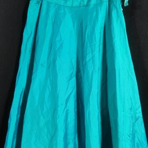 Cyan Ethnic Skirt (Women)