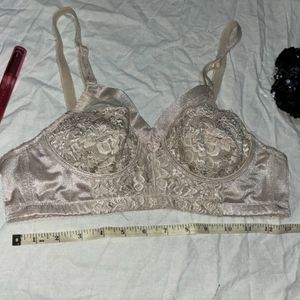 Nude Lace Bra