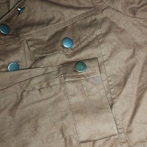 Brown Denim Jacket For Girls/Women