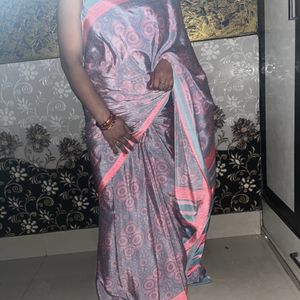 crepe saree