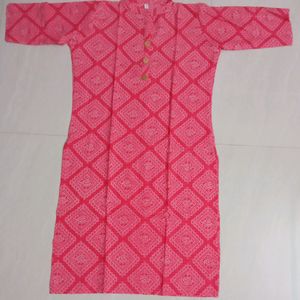 New Ajrak Print Kurti