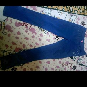 Combo Of 2 Denim Jeans & Pant For 5-6 Years Girl