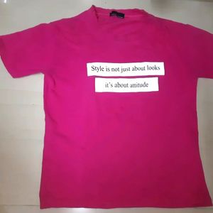 Pink T shirt