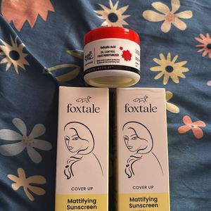 Foxtale Mattifying Sunscreen With Moisturiser