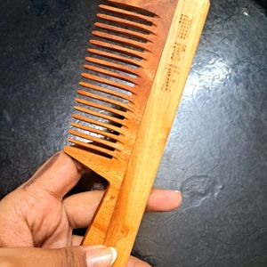 Wooden Comb And Hair Brush