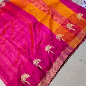 Beautiful Multi Colour Women Saree