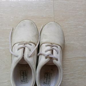 School White Shoe Size 1