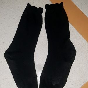 Black Plain Socks 🧦💕